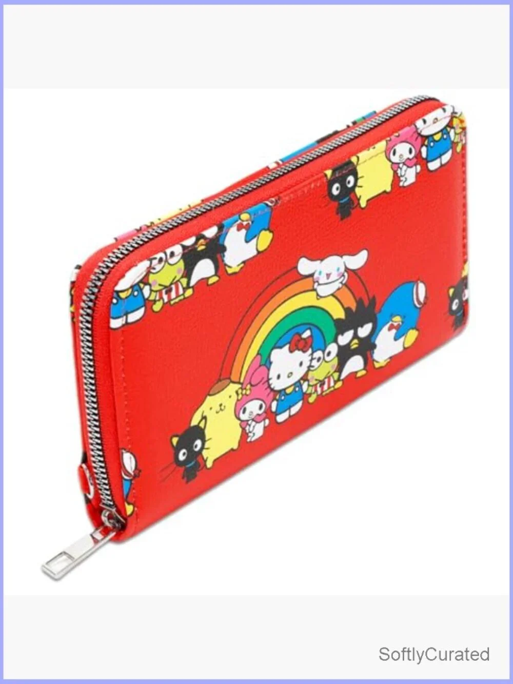 Sanrio Hello Kitty & Friends Bi-Fold Wallet Set with Wrist Strap, Card